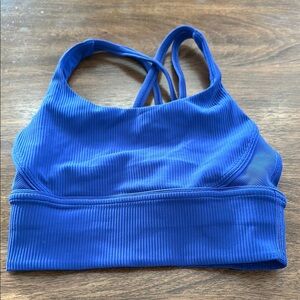 lululemon athletica Blue Sports Bra